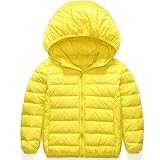 AKSSWEET 子供服 ダウンコート ダウンジャケット キッズ ベビー ジャケット 無地 フード付き ベビー服 女の子 男の子 子ども アウター 防寒 無地 軽量 冬 100～160cm 全8色 (