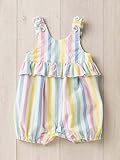 Kid's zoo (キッズズー) ベビー 先染め ストライプ サロペット オール 赤ちゃん ベビー服 子供服 女の子 70㎝ ピンク 50283 50283011