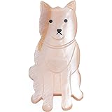 [和ごころきもの屋] おすわり犬【ピンクシェル】 帯留め単品 ドッグ 犬帯留 obt-446