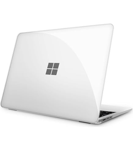 Surface Laptop 5/4/3 パソコンカバー PC クリアブラック Surface Laptop 5 / 4 / 3 (13.5インチ) ケース クリアケース