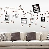 Family Tree Photo Frames Wall Stickers DIY Blank Album Removable Wall Decals Home Decor PVC Art Mura