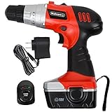 Trademark Tools 75-01120 Hawk Trademark 18V Cordless Drill with LED Light and Extras [並行輸入品]