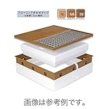 【個人宅配送不可】高気密型 床下点検口 (寒冷地高断熱型 450×600)フローリング合わせT板厚12mm専用 (ダークブラウン) SPF-R45F12-BL3-DB 城東 アミ【代不】