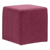 arne スツール 椅子 高さ40cm おしゃれ 北欧 腰掛け いす tomamu Cube 400 モケット パープルピンク