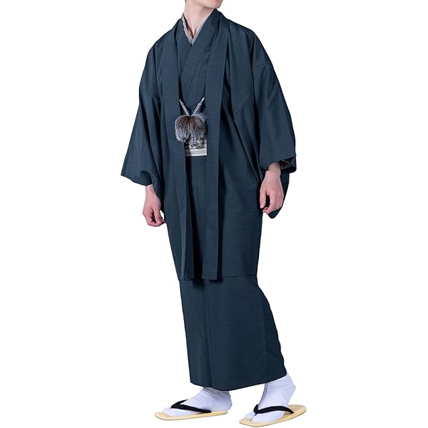 Amazon | 男着物 未使用品 本場大島紬 アンサンブル 着物・羽織