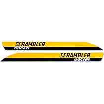 Amazon | Ducati Scrambler フルスロットルロゴセット 97480111A