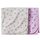 カーターズ Carter's 女の子用ハートフルな花柄おくるみブランケット [並行輸入品]