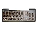 COUGAR ゲーミングキーボード AURORA LEDバックライト メンブレンスイッチ採用 モダンデザイン CGR-AURORA 【国内正規品】
