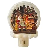 暖炉サンタby Night Light