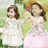 夏子供ワンピース キッズワンピース 超可愛いホルタースタイル 切り替え 花柄付き 100cm 110cm 120cm 130cm 140cm 130,yellow