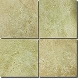 【工場直販】ザラライト大理石　トラバーチン床材タイル 305ｍｍ角×10ｍｍ BSR-1001　1枚（サンプル）