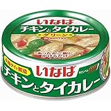 いなば チキンとタイカレー グリーン 125g×24個