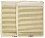 あかちゃんといっしょ よだれカバーWide ナチュラルストライプ