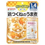 ピジョン 管理栄養士の食育ステップレシピ 1食分の鉄&カルシウム 鶏つくねのうま煮 120g 1歳4ヶ月頃から×6個
