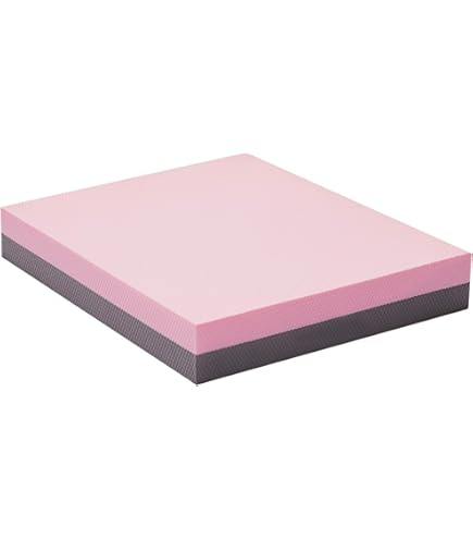 ピンク バランスクッション 滑り止め Amazon | Sozilifty バランスパッド 高密度フォームクッションマット