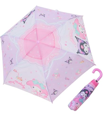 Amazon.co.jp: マイメロディ 折畳傘 53cm 手開き 和柄 サンリオ