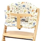 大和屋 すくすくチェアES 専用チェアクッション アニマルホワイト