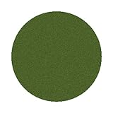 Learning Carpets CPR558 - Solid Military Green (Round) [並行輸入品]