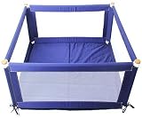 TikkTokk Pokano Fabric Playpen/Mat (Square, Blue) by TikkTokk