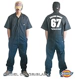 【Dickies】ディッキーズ 半袖 つなぎ ツナギ カスタム カバーオール「シンプル・バイク・車・チーム系」