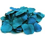 Koyal Wholesale 200-Pack Silk Rose Petals, Aqua Blue by Koyal Wholesale [並行輸入品]
