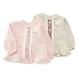 【アウトレット】coeur a coeur カーディガン(70～100cm)キムラタンの子供服 (44411-144) 70 ベージュ