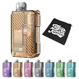 【Ⅲ】Aspire GOTEK X Ⅲ POD Kit｜アスパイア ゴテック エックス 3｜出力調整機能 遂に搭載！｜FlavorKitchenオリジナルミニポーチ付属｜VAPE ベイプ 電子タバコ スターターキット 1200mAh｜ メッシュコイル (Orange)