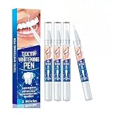 【tr nd】HBESTY ホワイトニングペン、TOOTH WHITENING PEN、歯用 ホワイトニングジェル、ホワイトニングジェル／歯の美白／時短簡単 幅広いカバ一範囲 薄くて目立たない 高粘着性 残留物なし 超フィット 歯磨き簡単貼る 操作が簡単で、歯の表面に残った色素を効果的に洗浄し、歯をもとの白さに戻す (4本)