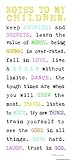Heritage 1093 Notes to Children II Wall Decor 27 x 12-Inch White [並行輸入品]