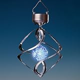 Bits and Pieces – Saturn Wind Spinner – Solar Powered Unique、芝生ガーデンオーナメント
