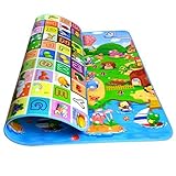 Garwarm Baby Kid Toddler Play Crawling Activity Mat Carpet Playmat Foam Blanket Rug for Indoor and O