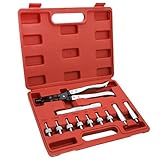 XtremepowerUS Automotive Valve Stem Seal / Seating Pliers Tool Kit Remover & Installer W/Case [並行輸入品