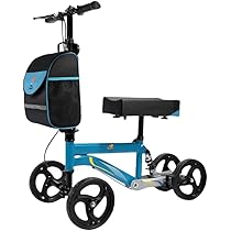 iWALK 歩行補助具 青と黒 iWALK 膝用歩行補助具 黒/青