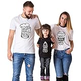 （JUTAOPIN）【親子 ペアルック】 親子 ペア ｔシャツ 親子ペア パパ ママ 大きいサイズ 可愛い ホワイト ｔシャツ 半袖 春 夏 メンズ レディース M L XL XXL 子供 男の子 女