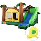 costzonインフレータブルジャングルBounce Houseジャンプand Slide Bouncer城