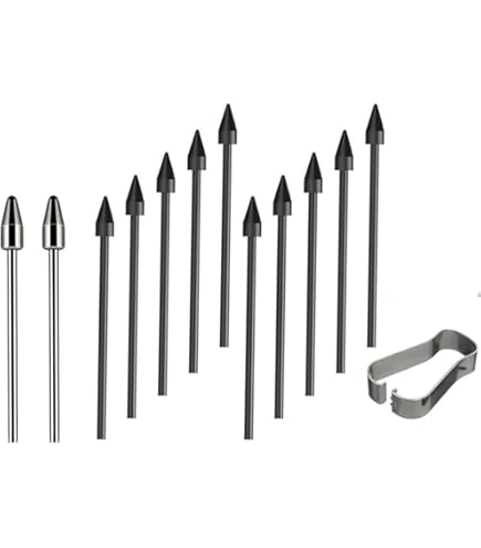 Amazon | 12本いりfor Samsung Galaxy Tab S9交換用ペン先 金属ペン先+