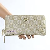 コーチ 財布 Coach Waverly Peyton Heart Accordion Zip Around Wallet [並行輸入品]