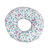 ESMERALDA(エスメラルダ) ドーナツ枕 フラワーガーデン 日本製 ひとつひとつ手作り 赤ちゃん 頭の形が良くなる【まる型】