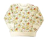ベビー服　子供服　キッズ　女の子　ミアメール　mia mail　花柄裏起毛トレーナー (80cm)