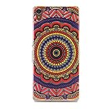 UNEXTATI Xperia Z3 ケース 高級 TPU ハードカバー 超薄型ケース カバー 衝撃吸収 全面保護 脱着簡単 クリア 透明 Sony Xperia Z3カバー Cover (P7 マル