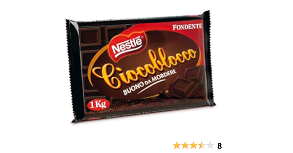 Amazon ネスレ チョコブロッコ 1kg 1個 Nestle ネスレ 板チョコ チョコバー 通販