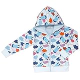 みいつけた！　コッシー　総柄パーカー　空色　100cm