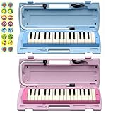 【ドレミシール2枚付】【2台/組み合わせ自由】YAMAHA/ヤマハ ピアニカ P-32E＆P-32EP / ピンク2台