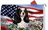 Cavalier King Charles Tri – Best of Breed愛国I Dog Breedメールボックスカバー