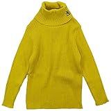 chocola(ショコラ) ワイドニットテレコタートルネック長袖Tシャツ 80cm /カラシ NO.CH-1411-11136