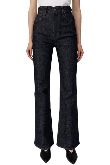 Amazon | [マウジー] ジーンズ HW Rebirth L／BLACK SKINNY 010CSC12  