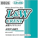 Linda [ 横浜油脂工業 ] L&W クレスト 水性タイヤワックス バッグインボックス 9kg BB26