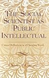 The Social Scientist As Public Intellectual: Critical Reflections in a Changing World