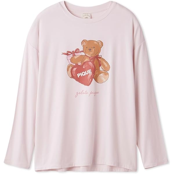 【新品未使用】ジェラートピケ♡HOLIDAY スキーベア柄ロンT アイボリー Amazon.co.jp: [ジェラート ピケ] 【HOLIDAY】スキーベア柄ロンT
