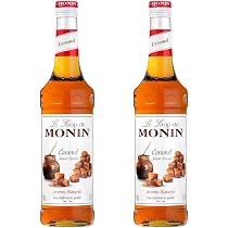 Amazon.co.jp: MONIN モナン キャラメル・シロップ 700ml 2本セット